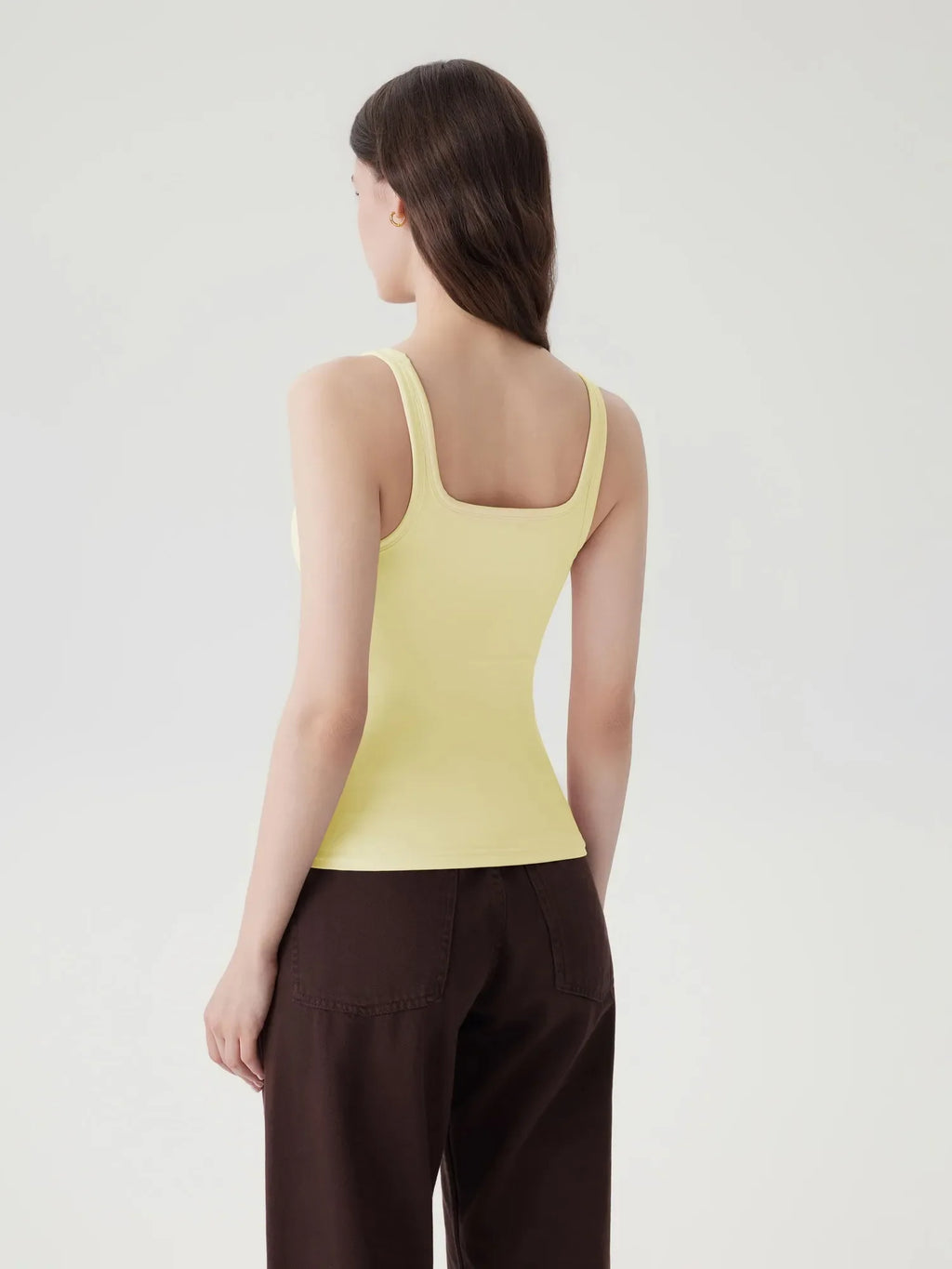 Scoop Neck Double Lined Tank Tops