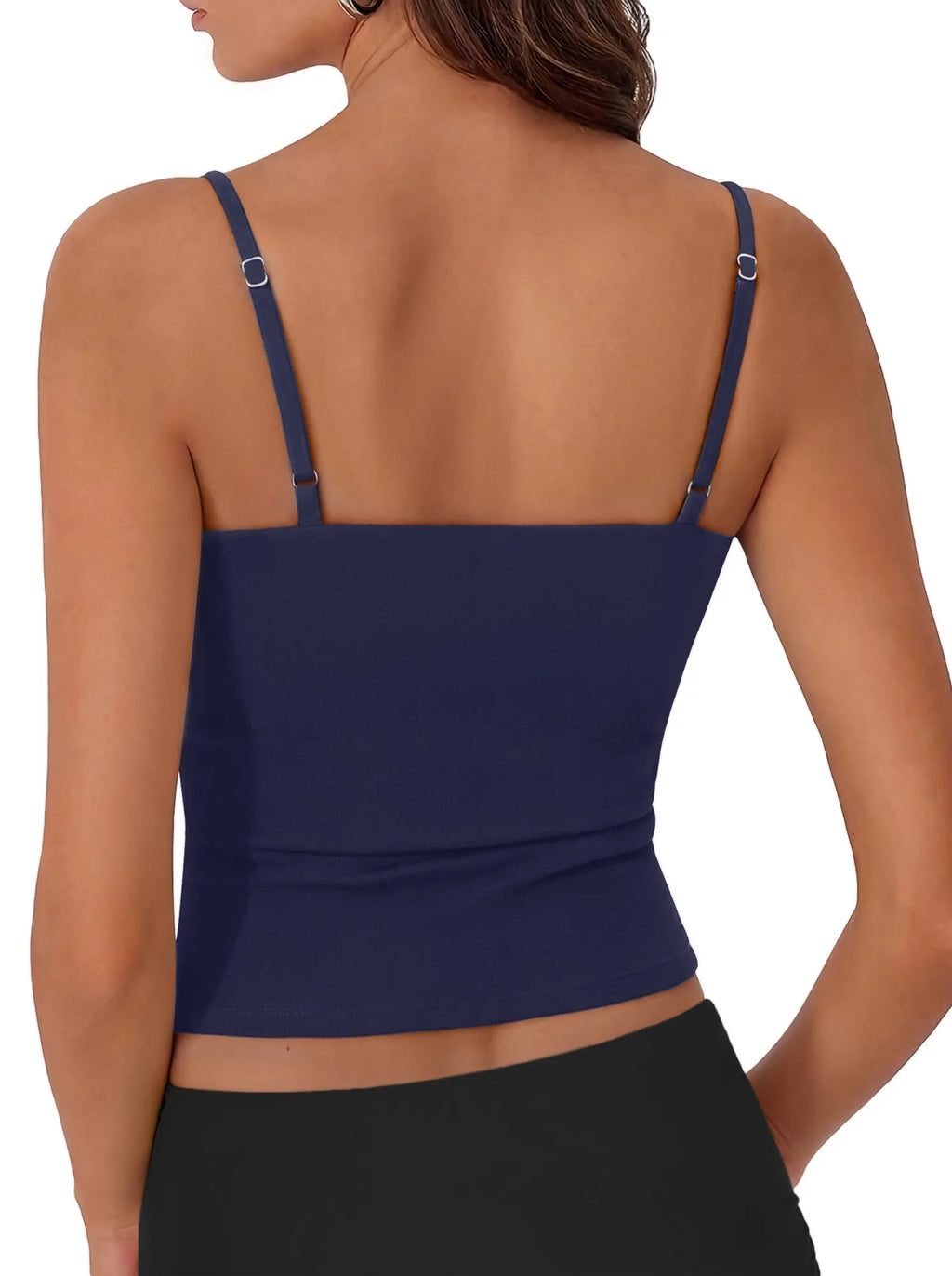 Cotton Double Layer Bra Sleeveless Tops