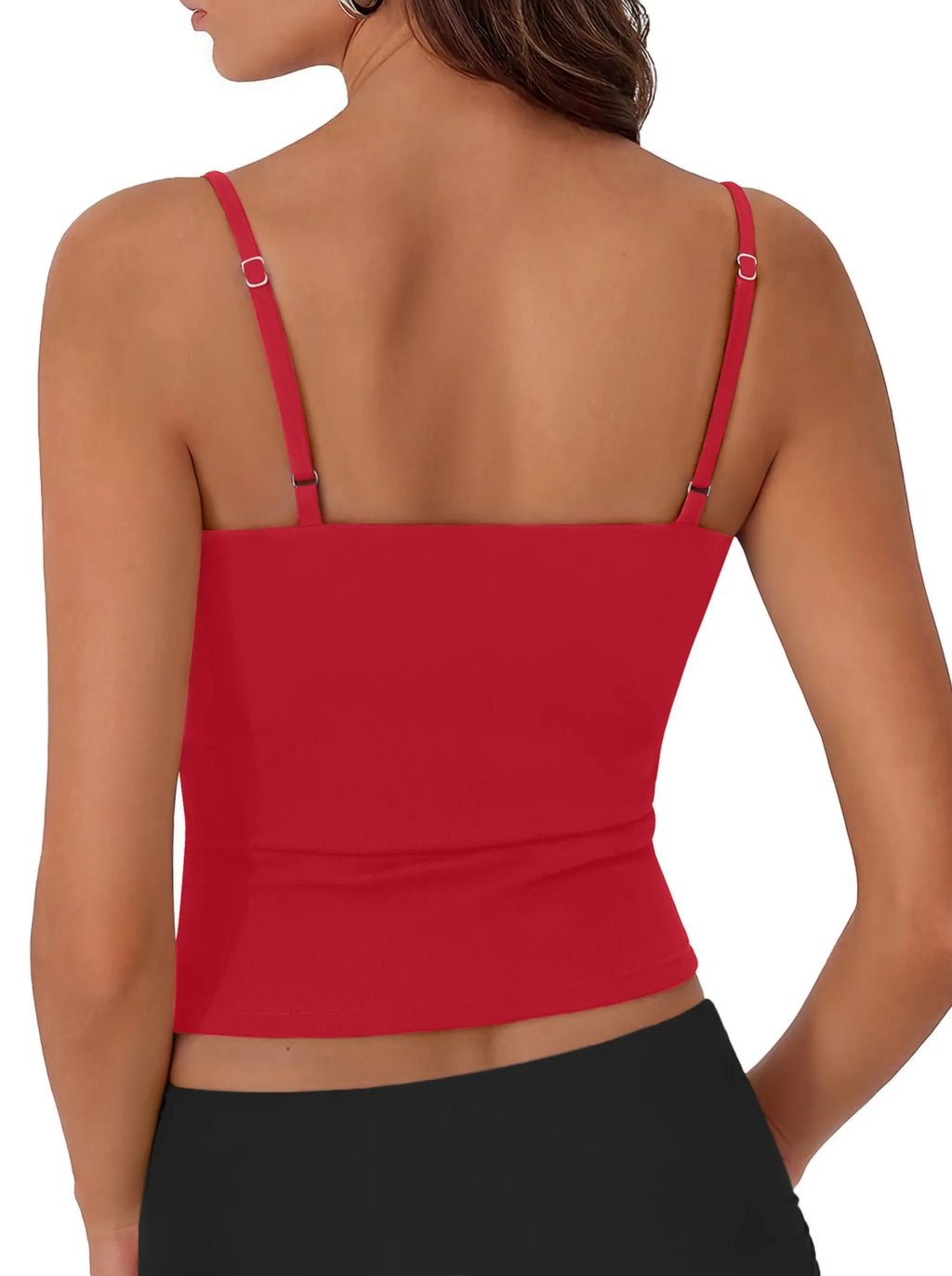 Cotton Double Layer Bra Sleeveless Tops