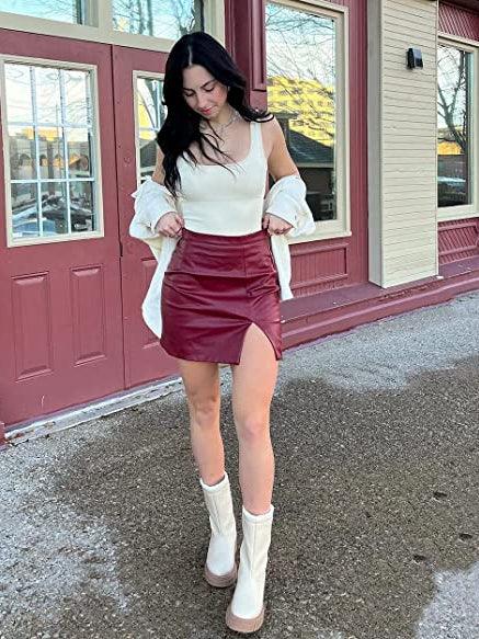 Ribbed Bodysuit