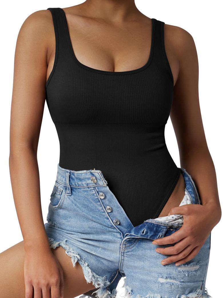 Ribbed Bodysuit