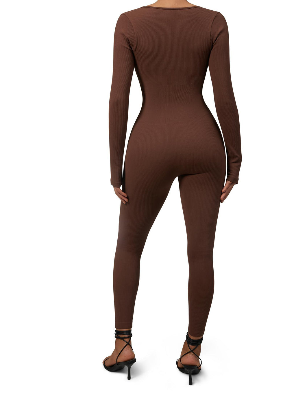 Ribbed One-Piece Jumpsuit