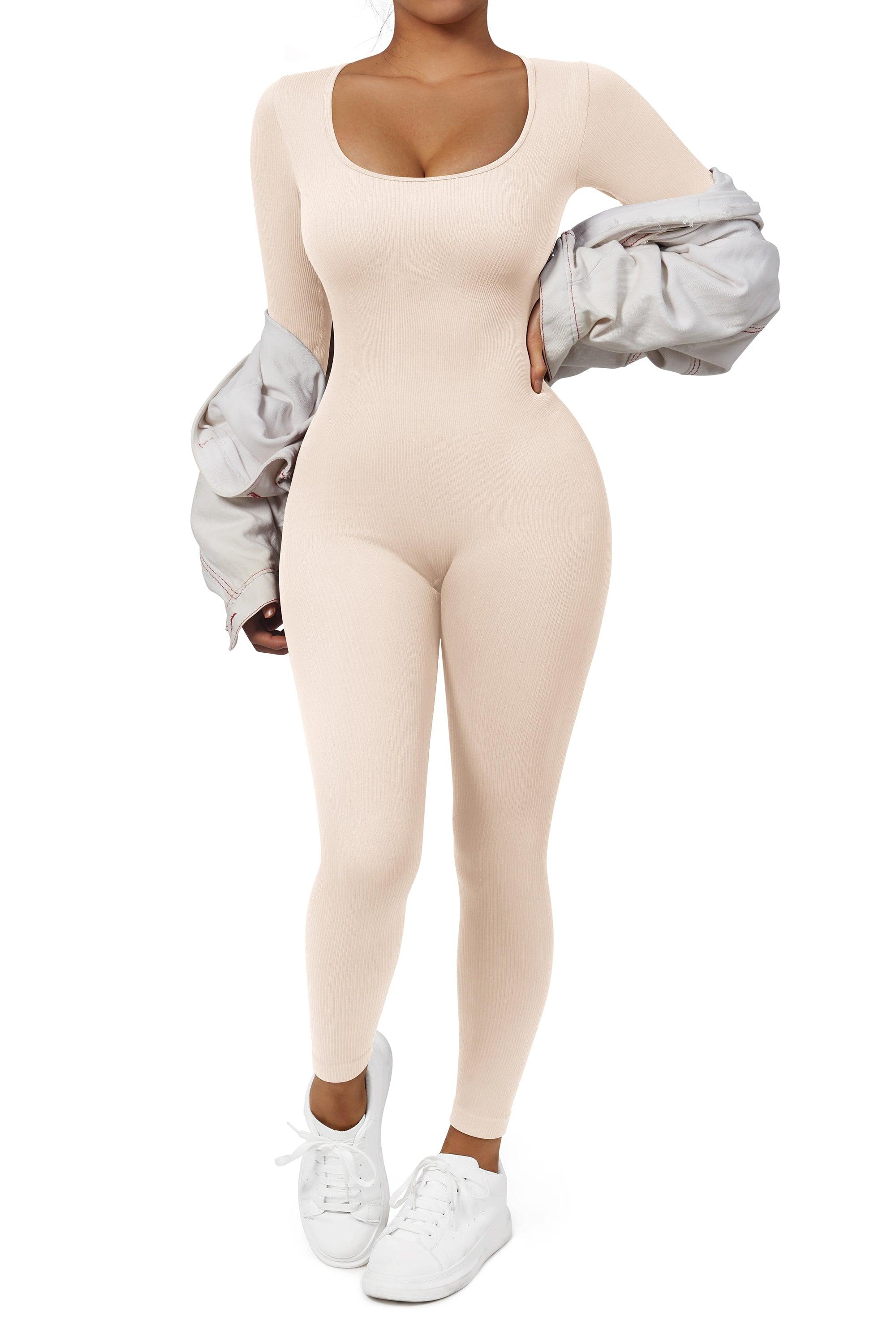 Ribbed One-Piece Jumpsuit