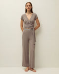 Pantalón ancho con goma