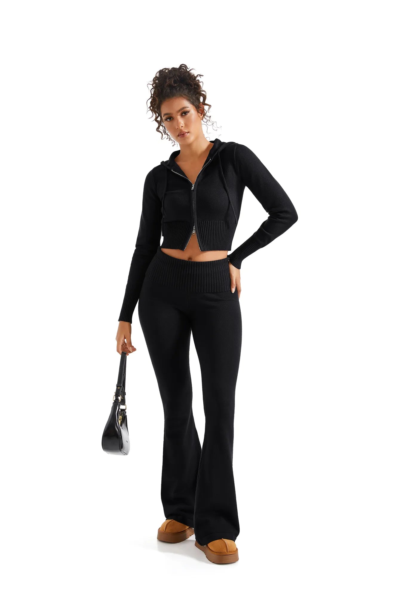 Knit Hoodie Lounge Set