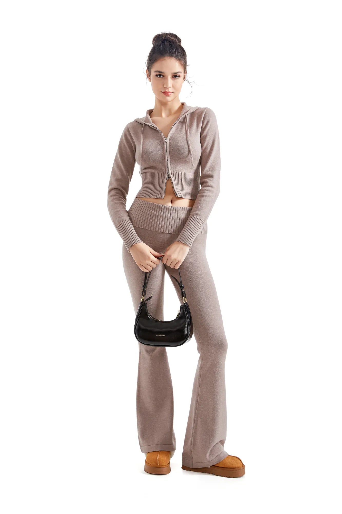 Knit Hoodie Lounge Set