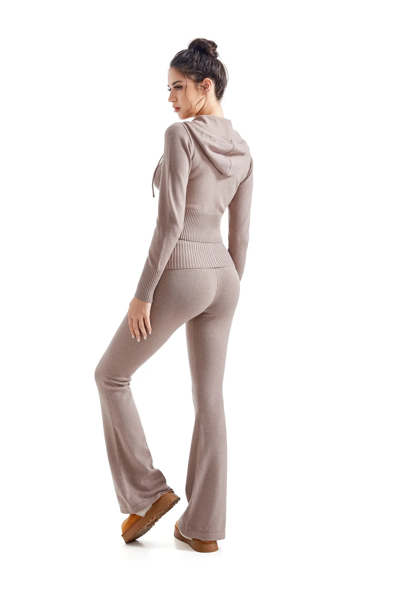 Knit Hoodie Lounge Set