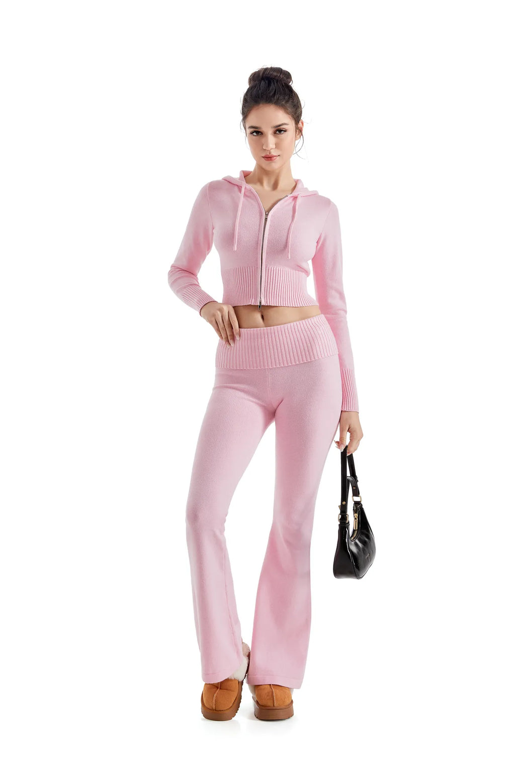 Knit Hoodie Lounge Set