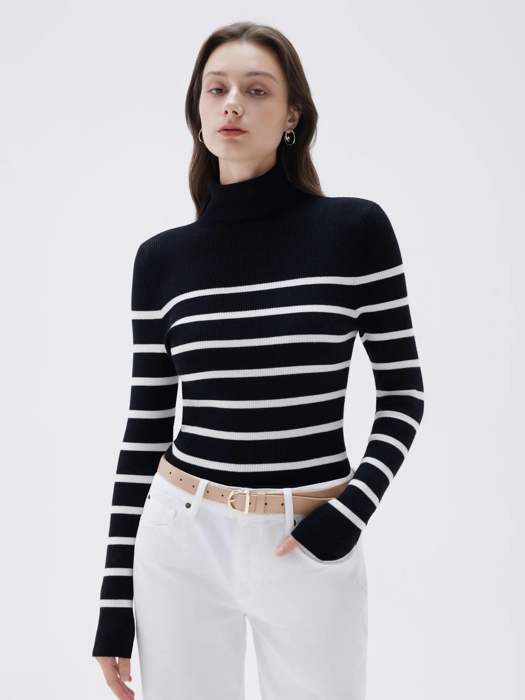 Cashmere Turtleneck Sweater