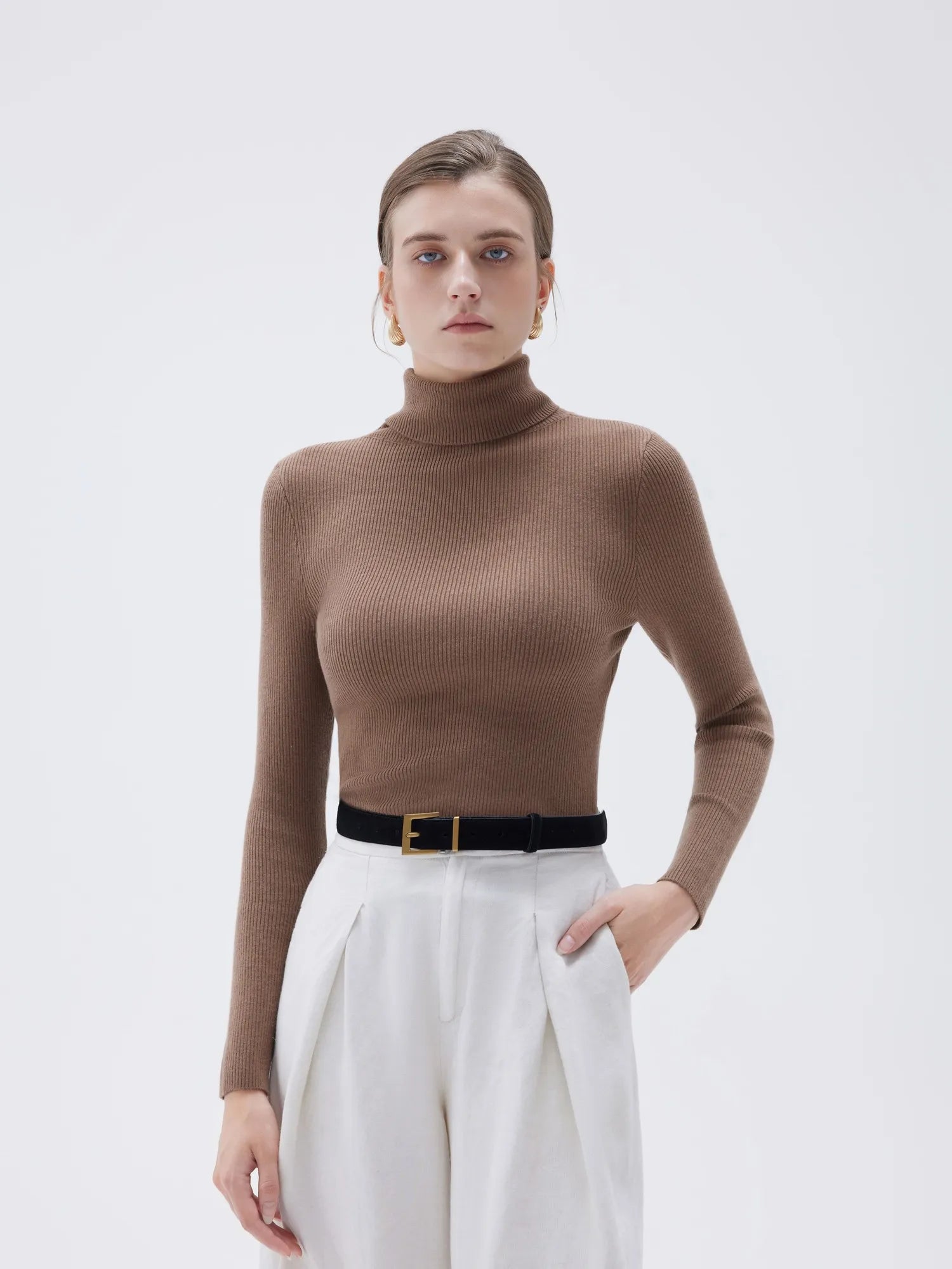 Cashmere Turtleneck Sweater