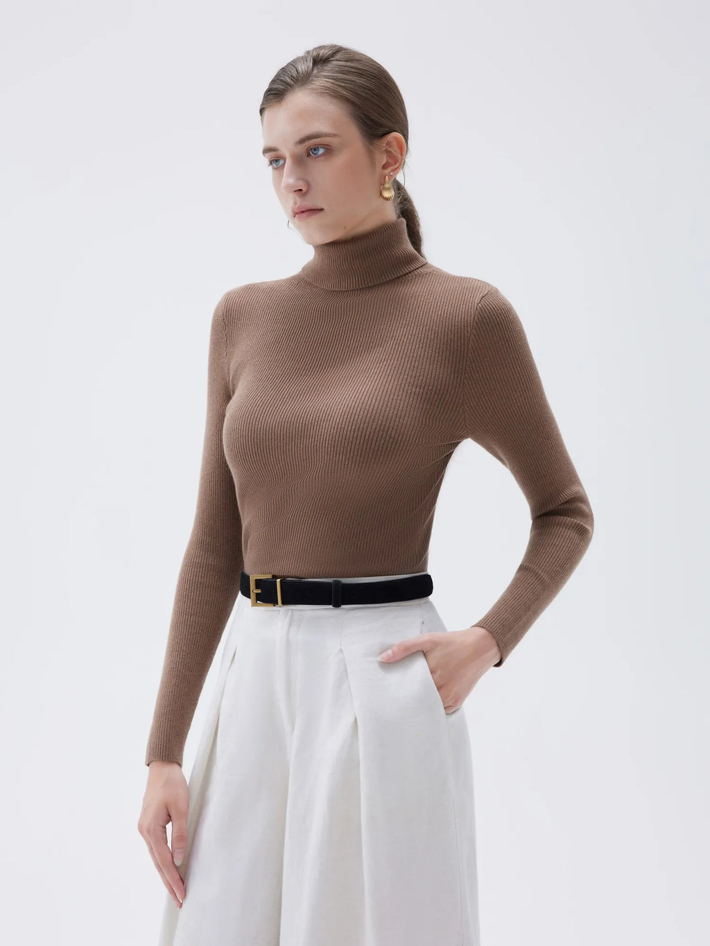 Cashmere Turtleneck Sweater