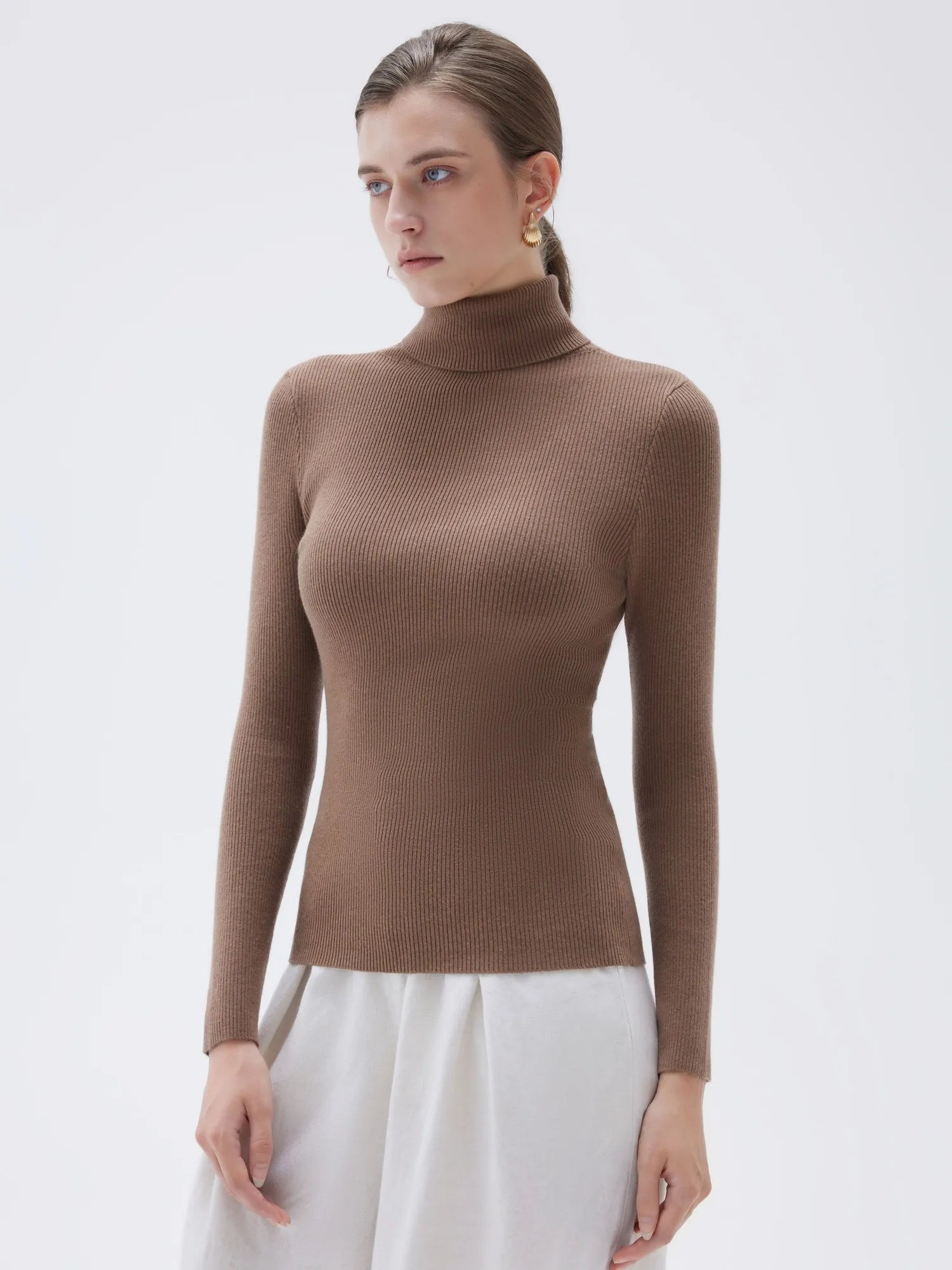 Cashmere Turtleneck Sweater