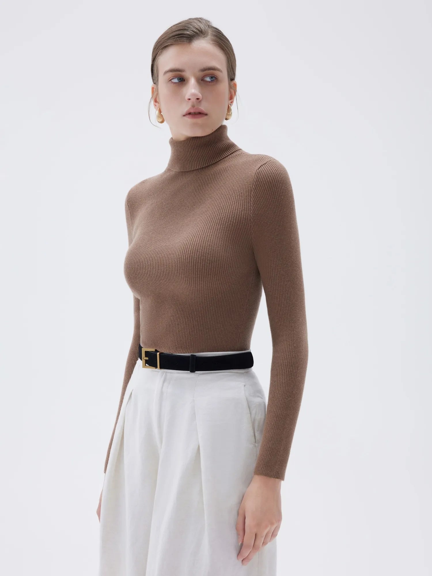 Cashmere Turtleneck Sweater