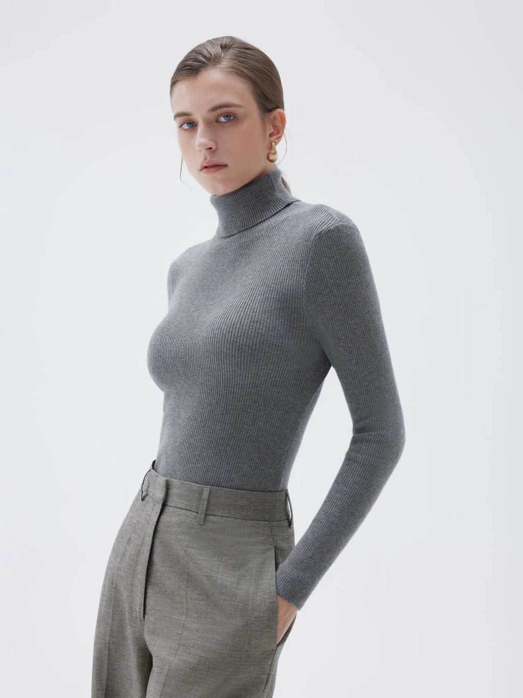 Cashmere Turtleneck Sweater