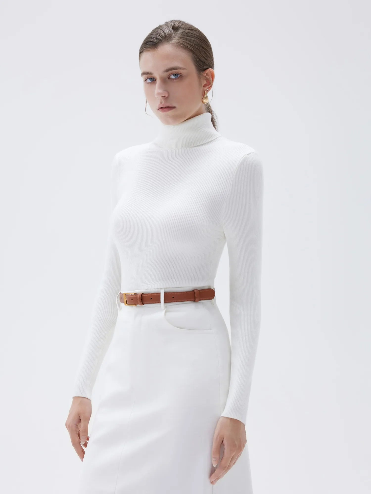 Cashmere Turtleneck Sweater