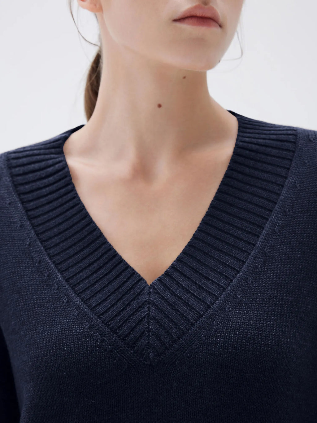 Cashmere Oversized V Neck Sweater
