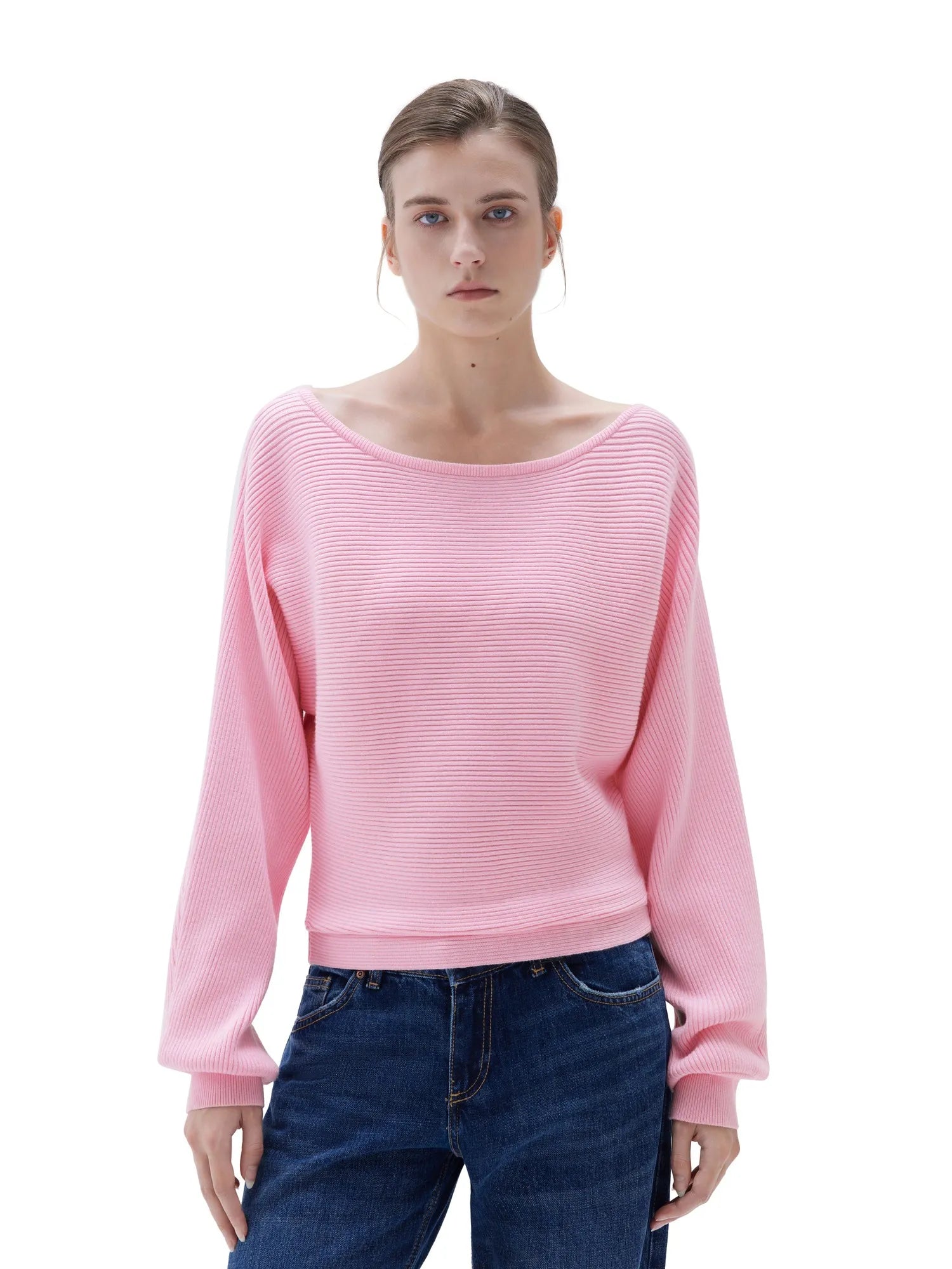 Cashmere Off Shoulder Sweater