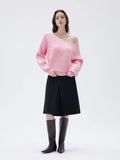 Cashmere Off Shoulder Sweater