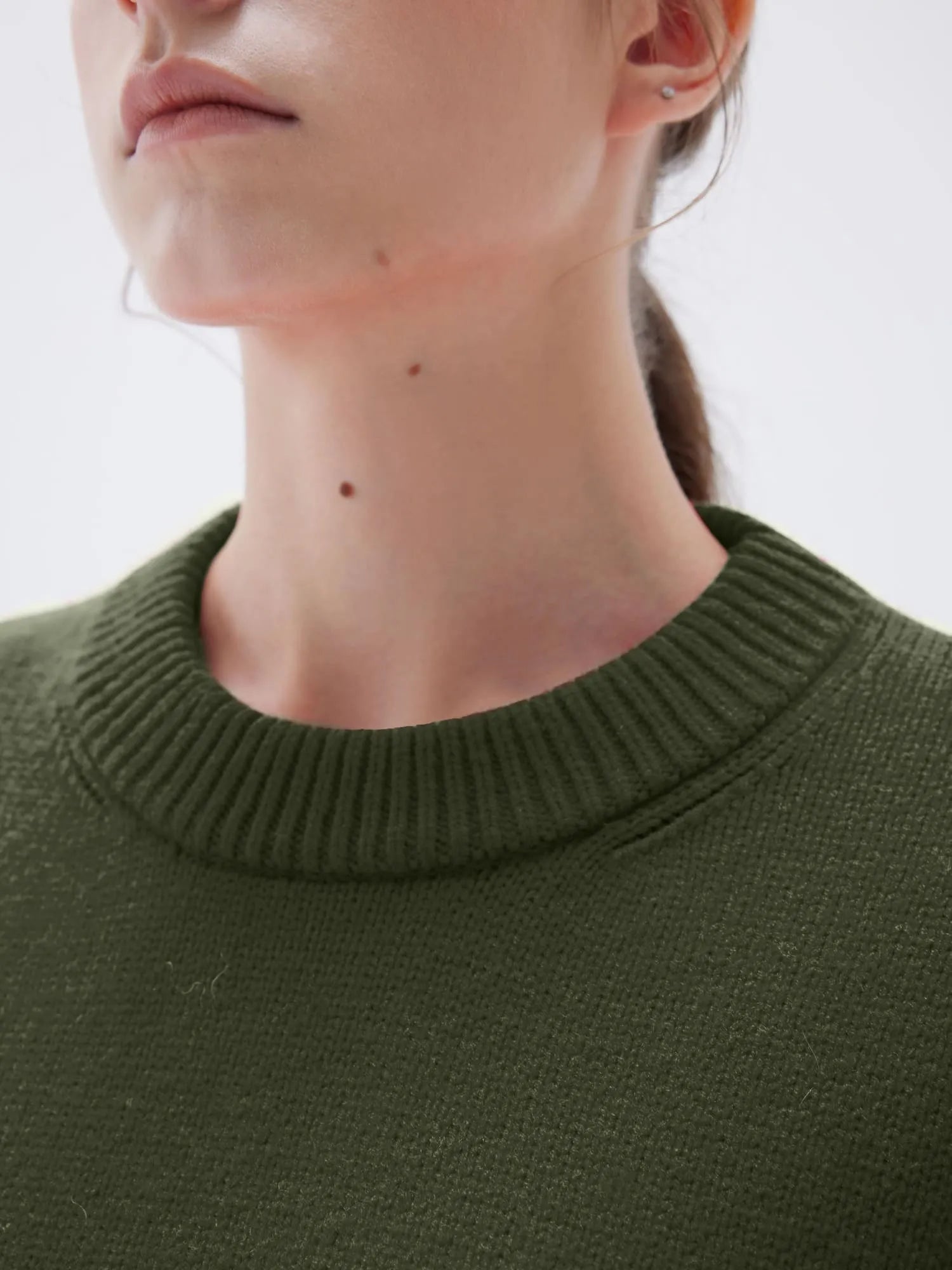Cashmere Oversized Crew Neck Sweater