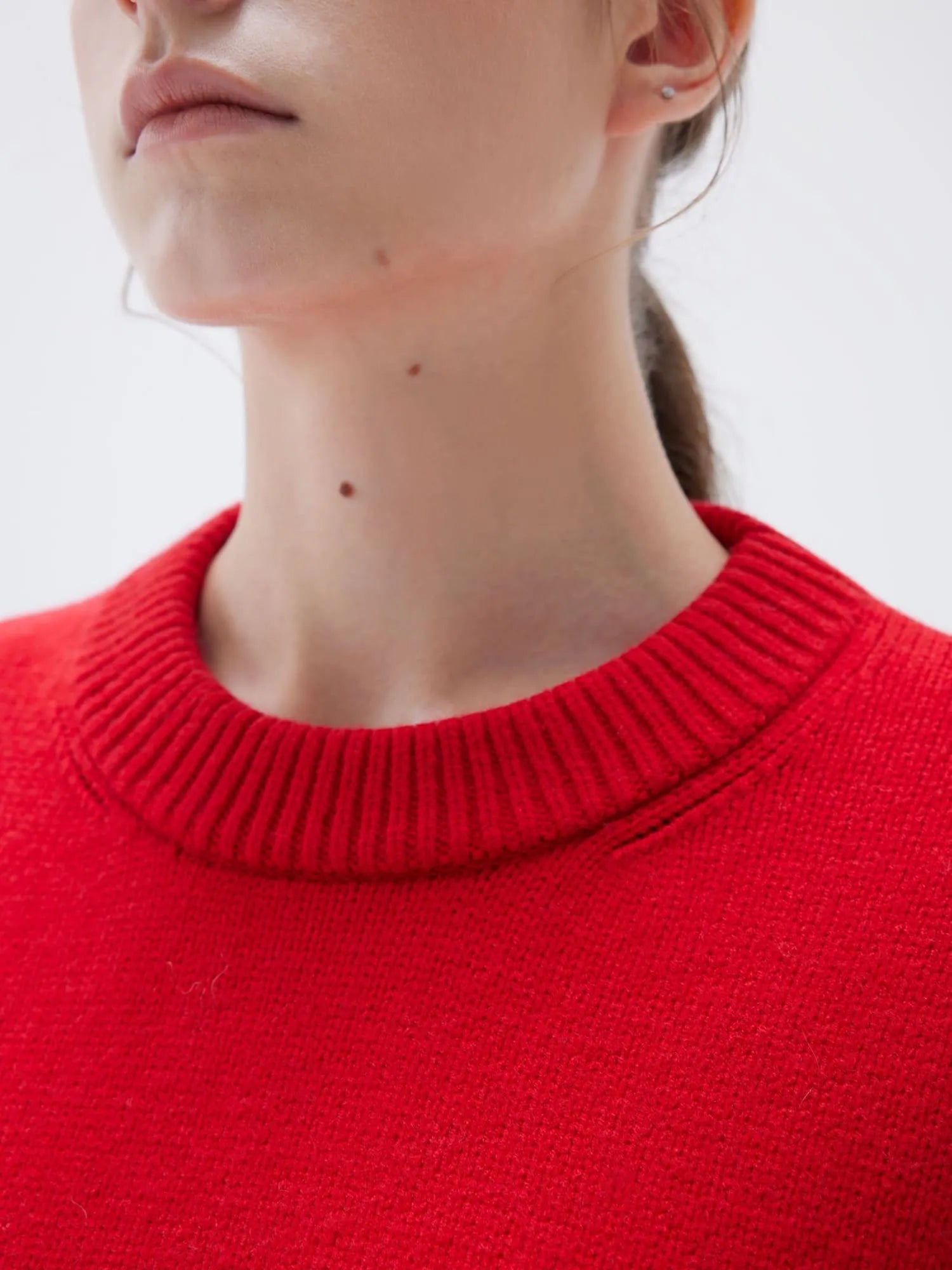 Cashmere Oversized Crew Neck Sweater