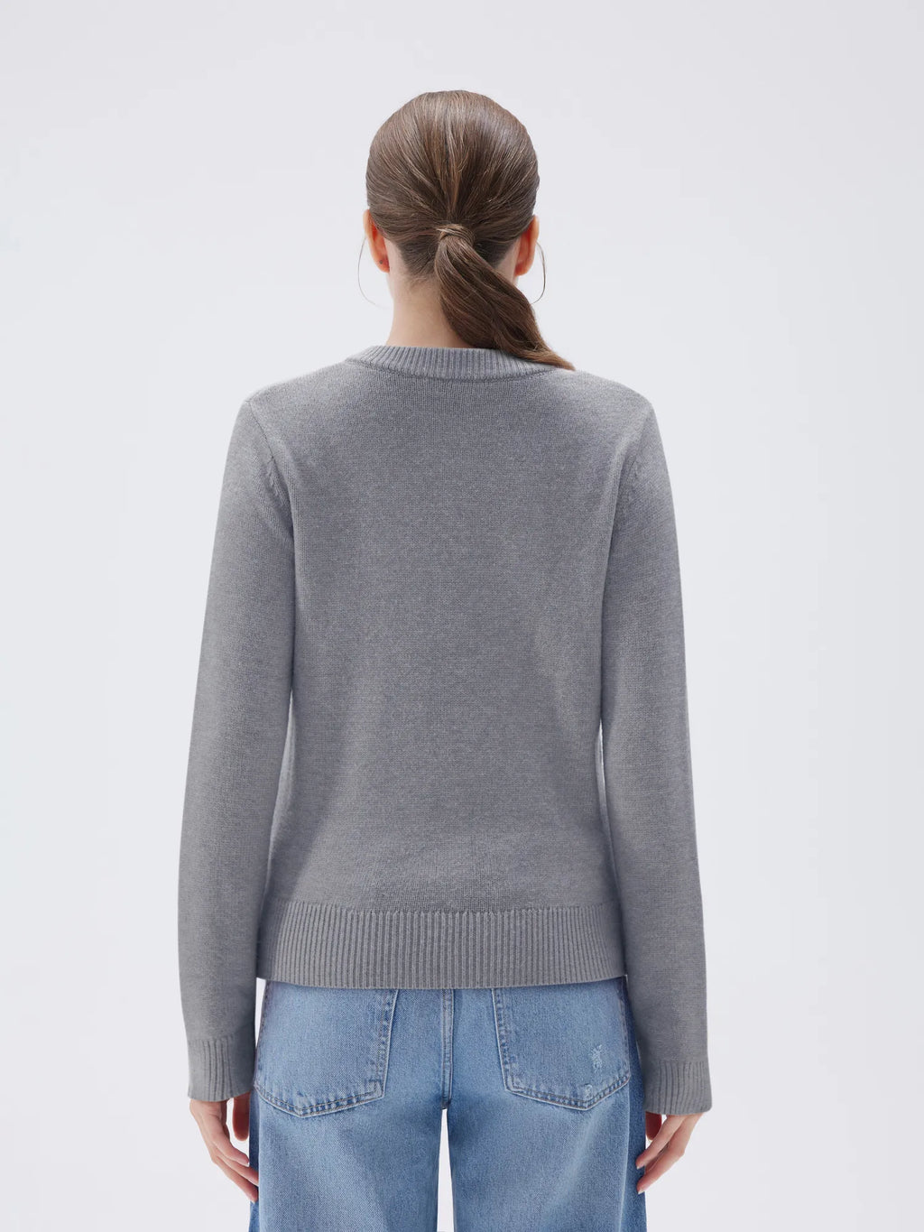 Cashmere Button Up Sweater