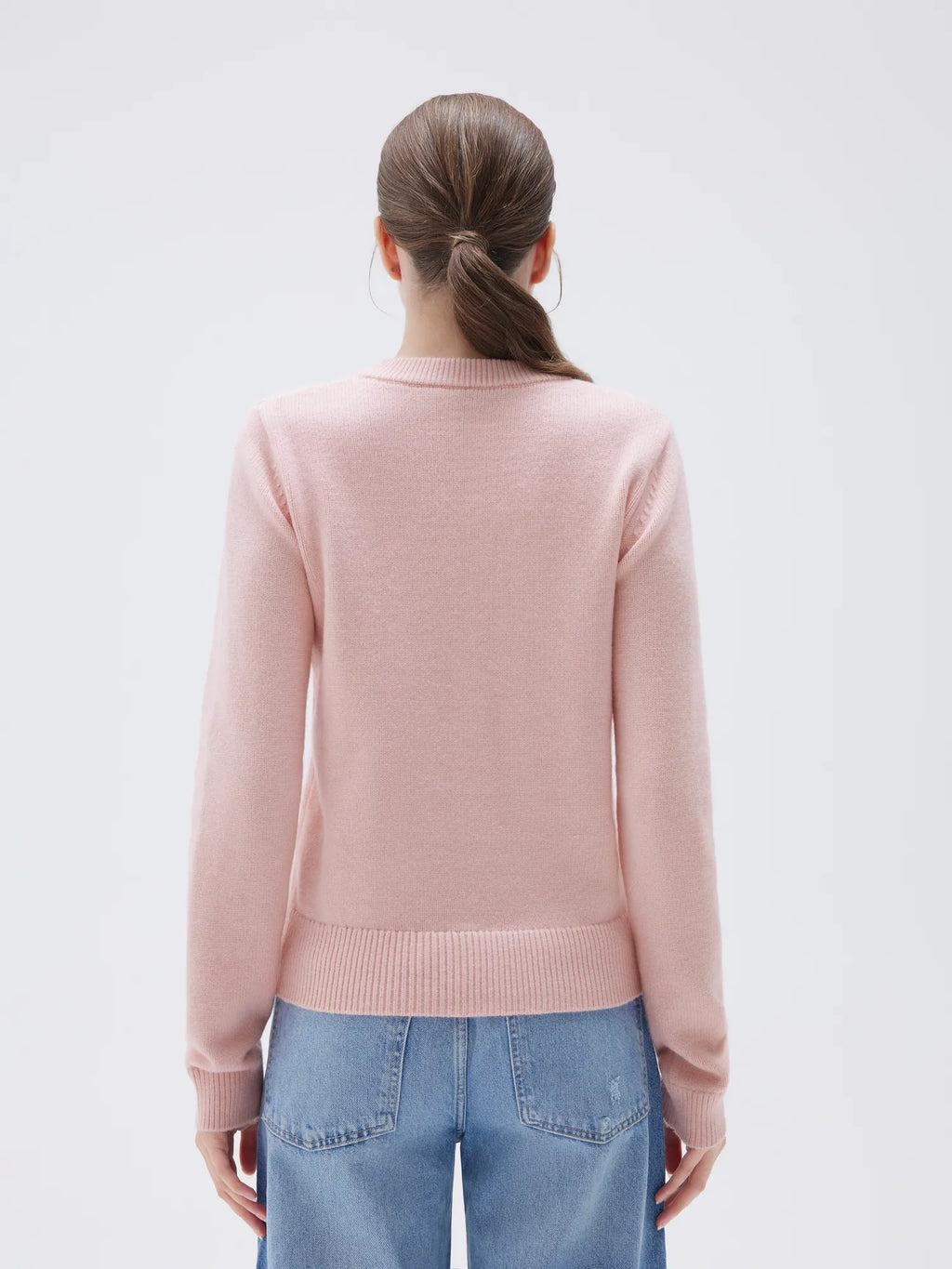 Cashmere Button Up Sweater