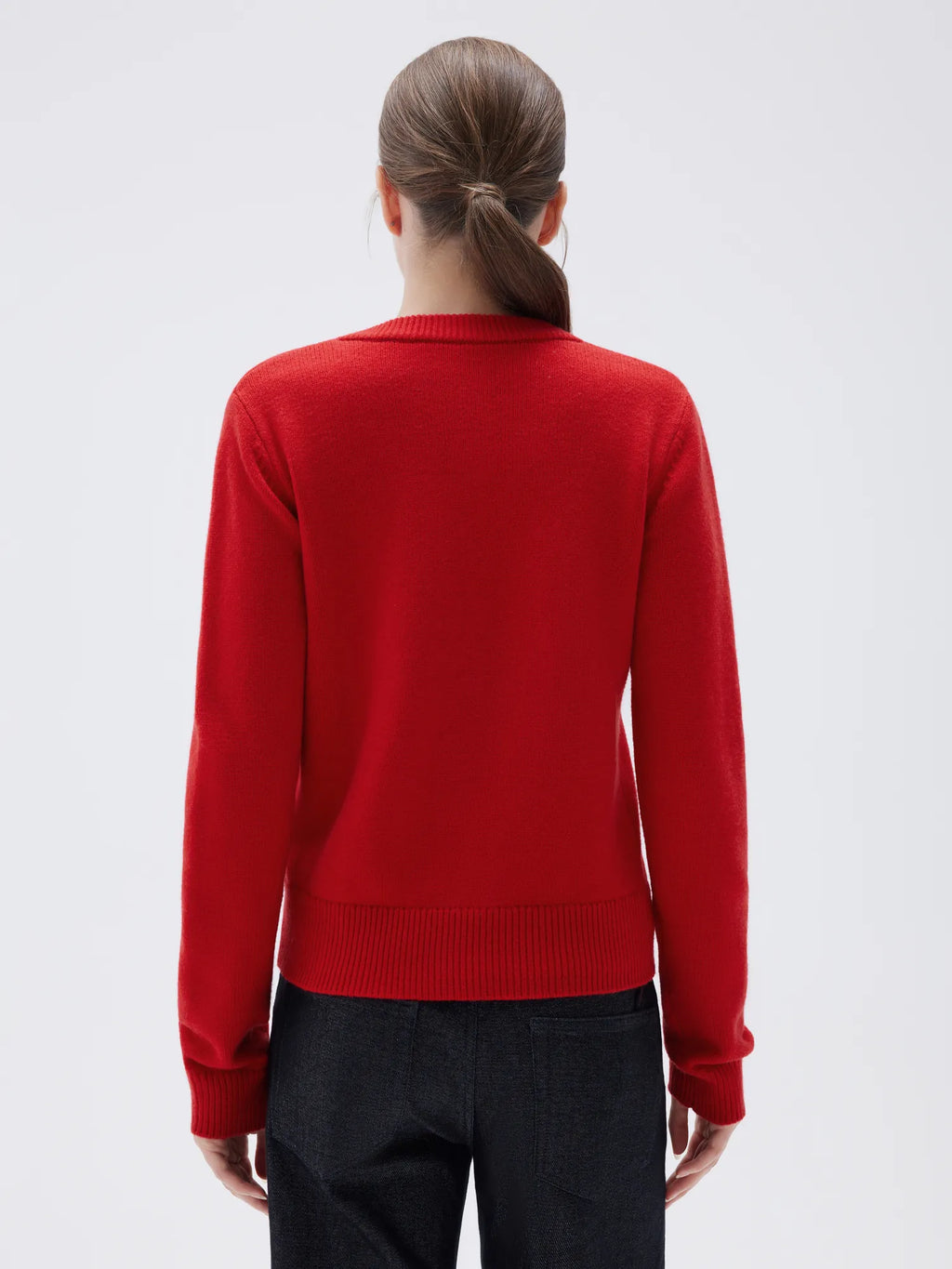 Cashmere Button Up Sweater