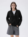 Cashmere Chunky Knit Hoodie Sweater