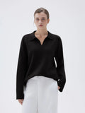 Cashmere Oversized V Collar Sweater