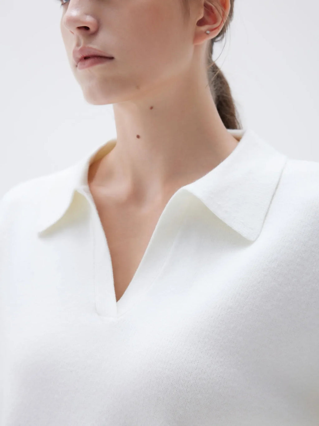 Cashmere Oversized V Collar Sweater