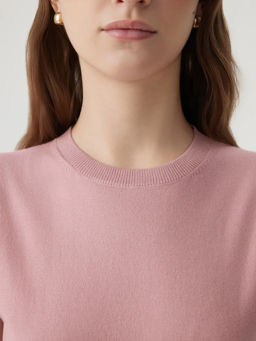Cashmere Silk Blend Vest Sleeveless Sweater - Short Sleeve