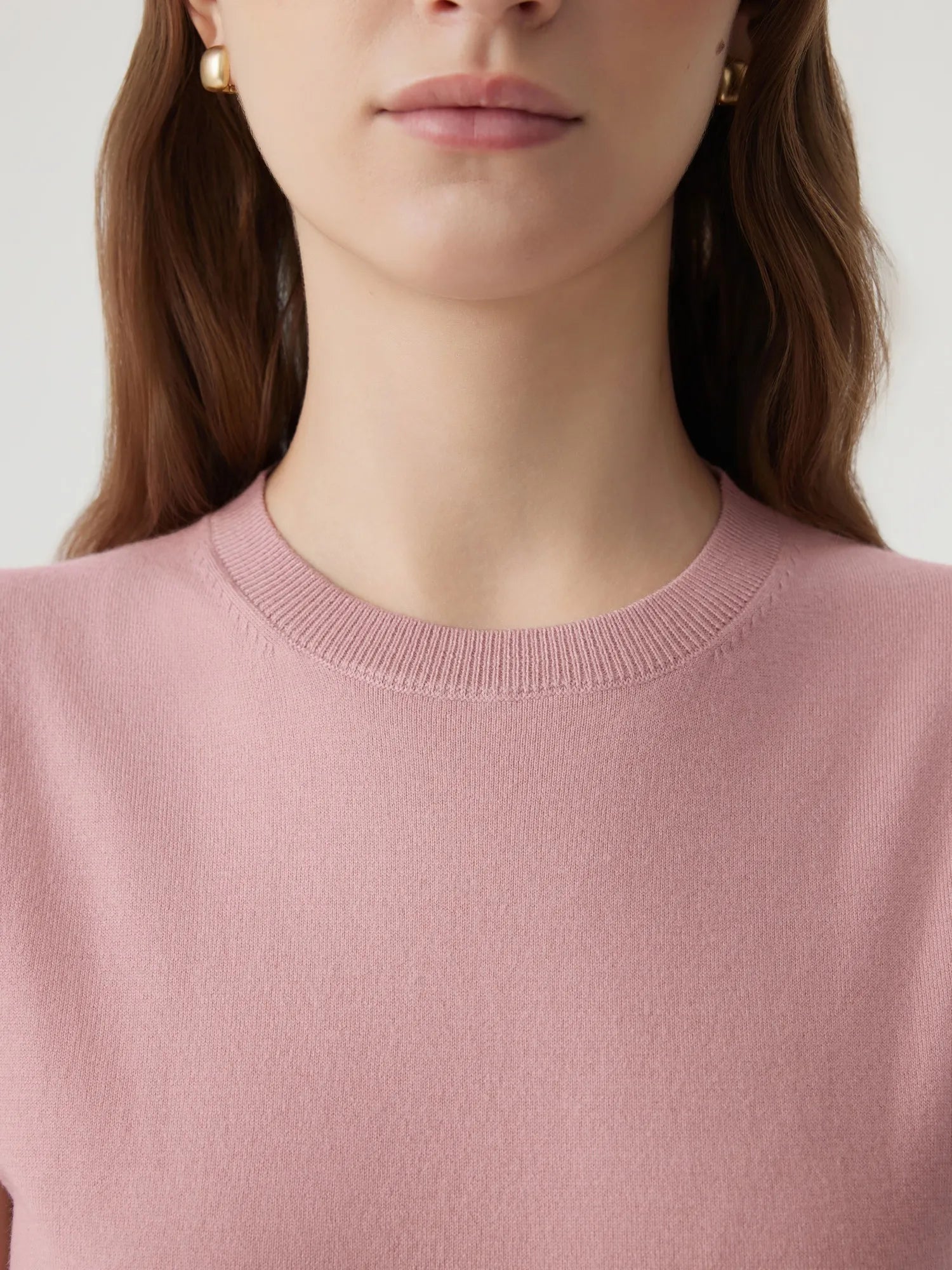 Cashmere Silk Blend Vest Sleeveless Sweater - Short Sleeve