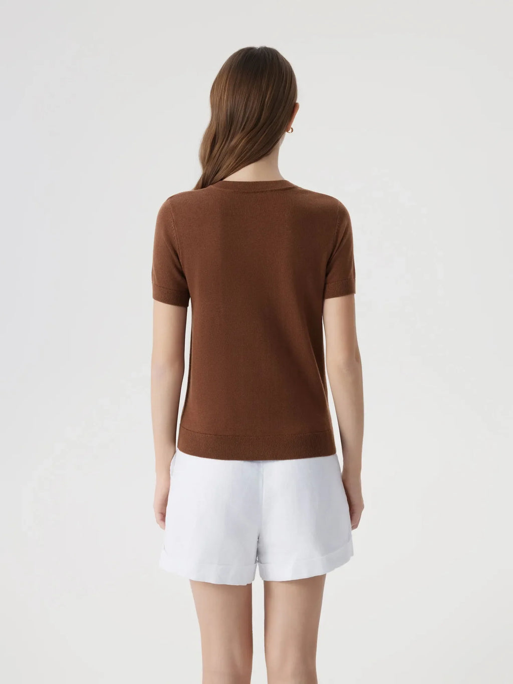 Cashmere Silk Blend Cardigan Spring Sweaters - Short Sleeve