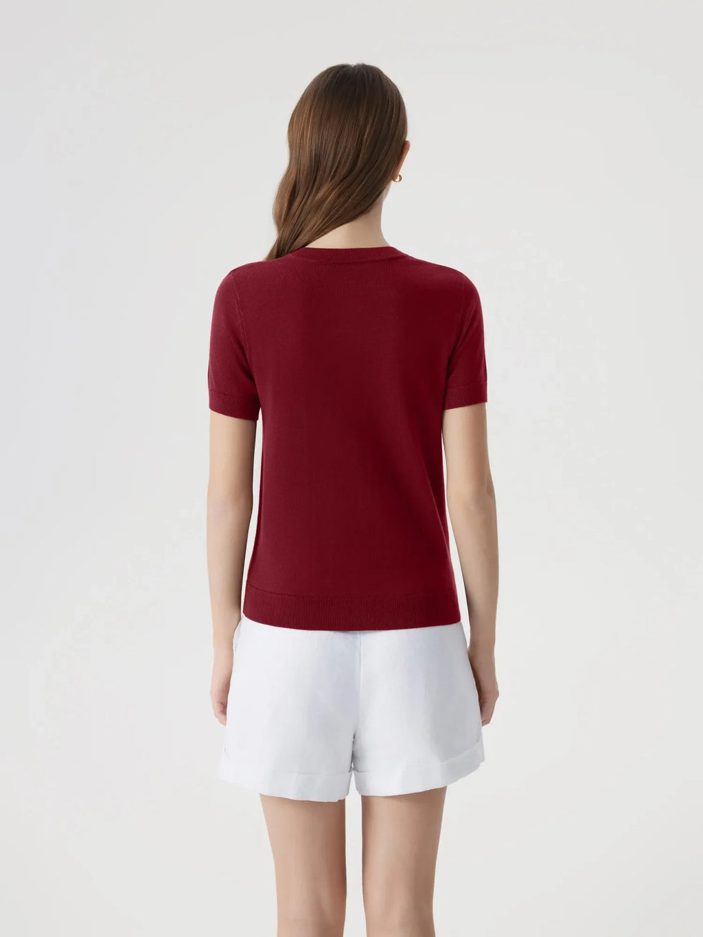 Cashmere Silk Blend Cardigan Spring Sweaters - Short Sleeve