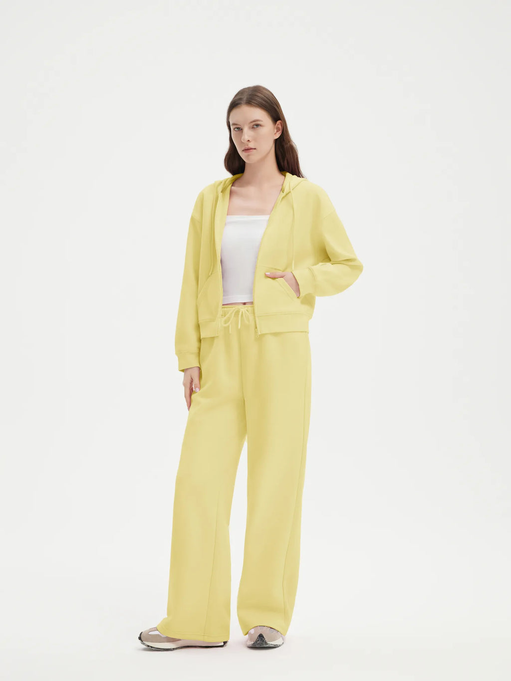 Zip Up Hoodie Lounge Set