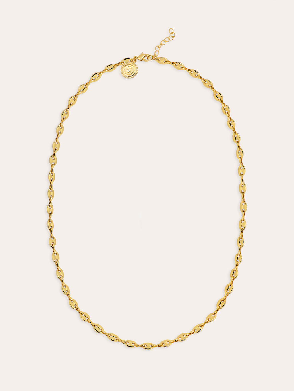 Collar Calabrote Baño Oro