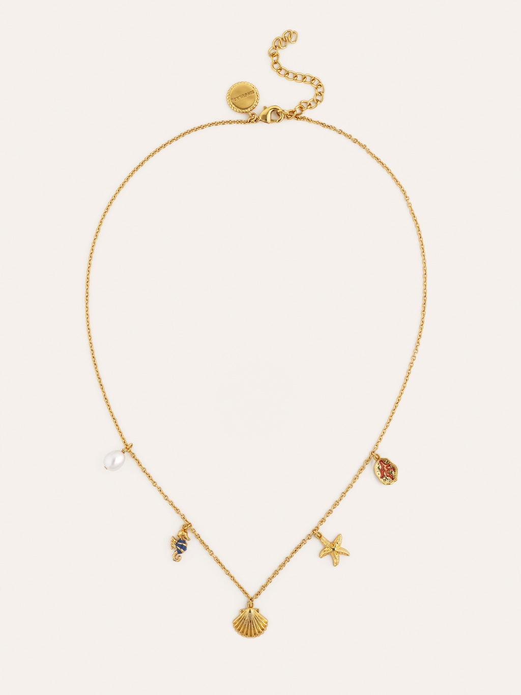 Collar Marítima Baño Oro
