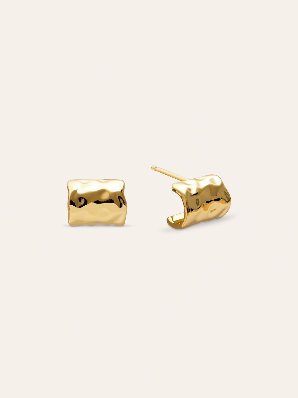 Pendientes Marea Baño Oro