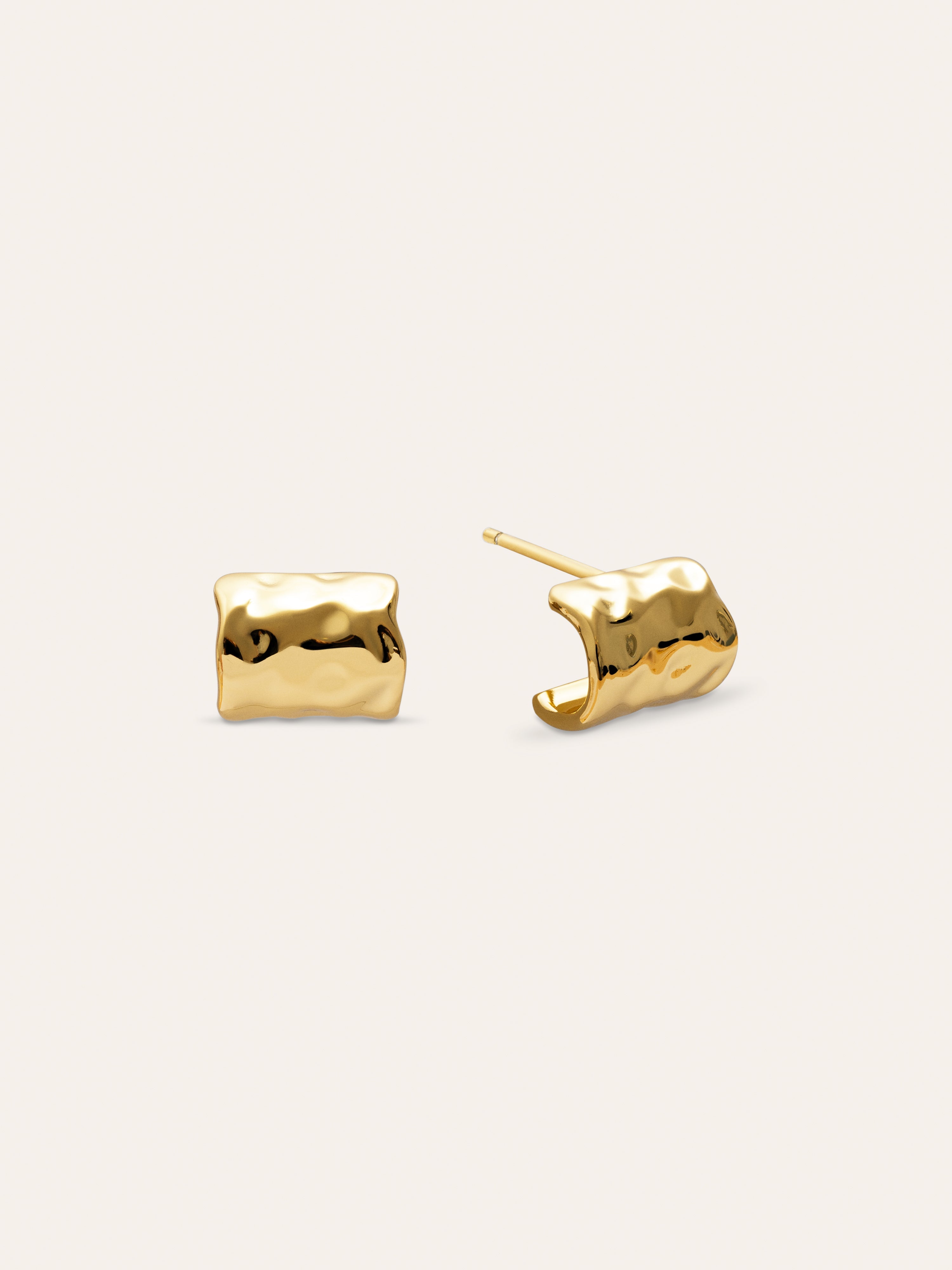 Pendientes Marea Baño Oro