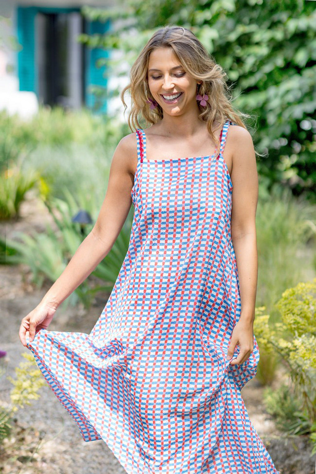 VESTIDO IBIZA CUADRITO VICHY