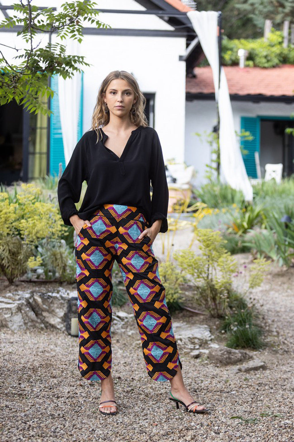 CAMISA VISCOSA NEGRA