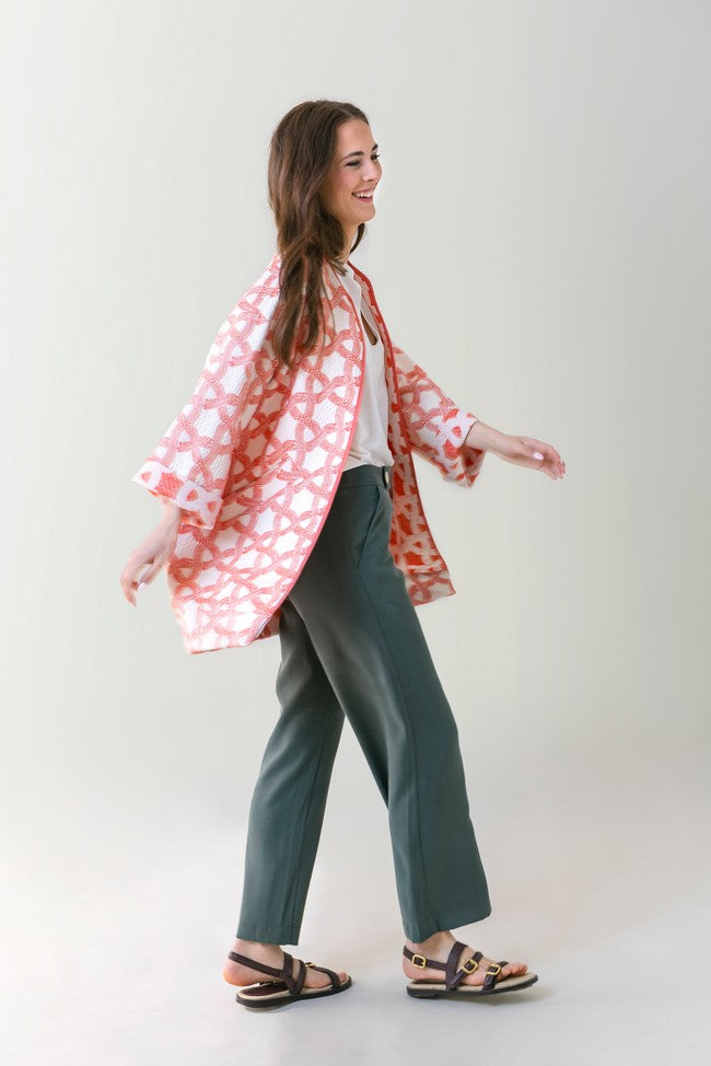 PANTALON CAPRI VERDE