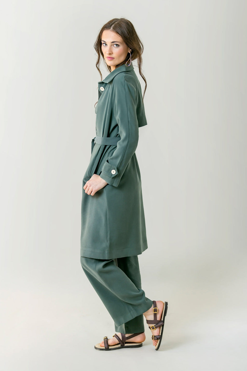 TRENCH VERDE