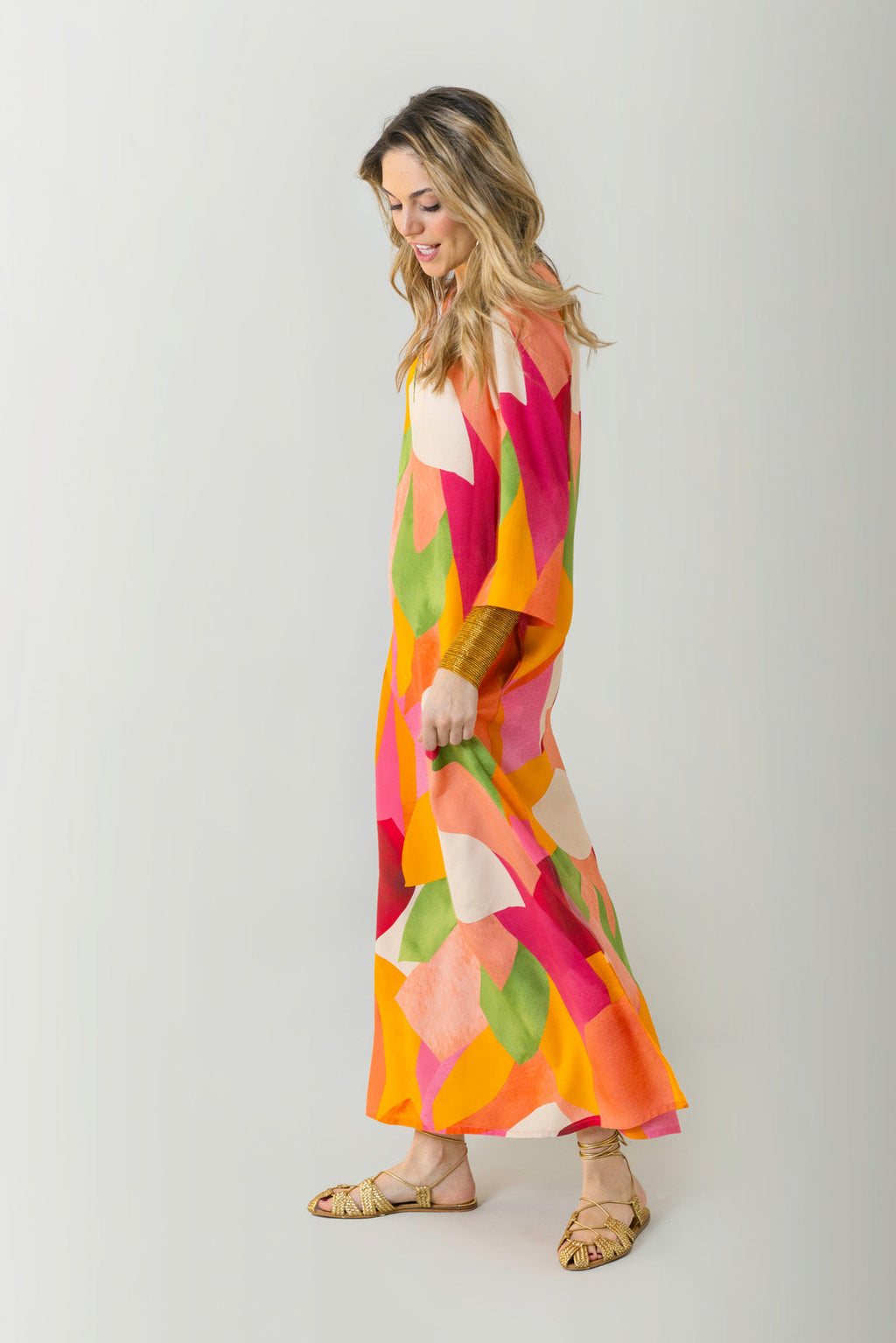 VESTIDO MARRUECOS FLORAL