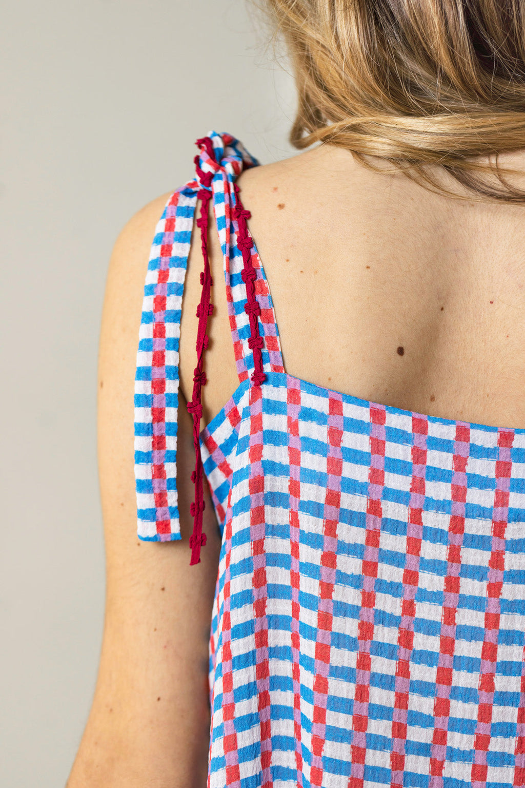 VESTIDO IBIZA CUADRITO VICHY