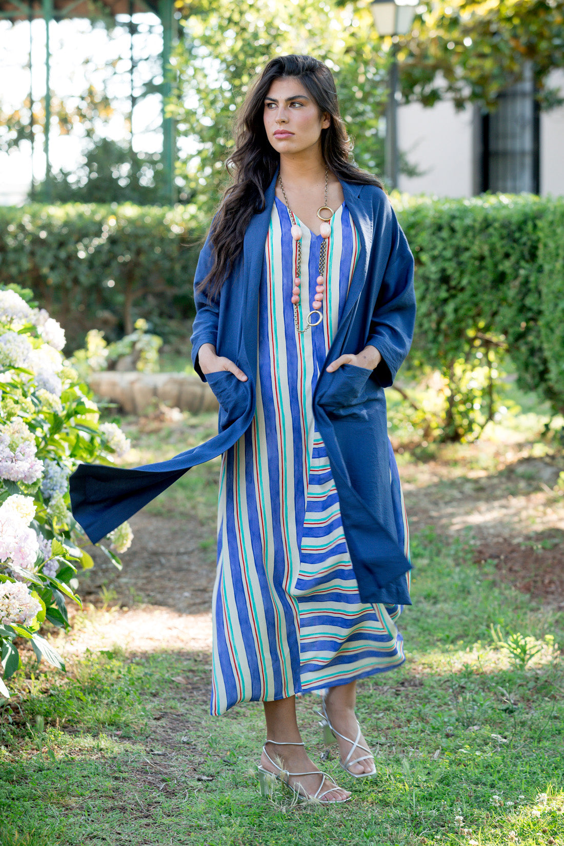 VESTIDO MARINA RAYAS