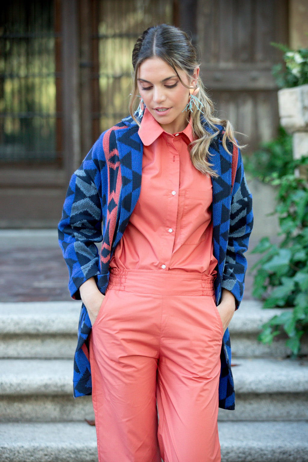 CAMISA POPELIN CALABAZA