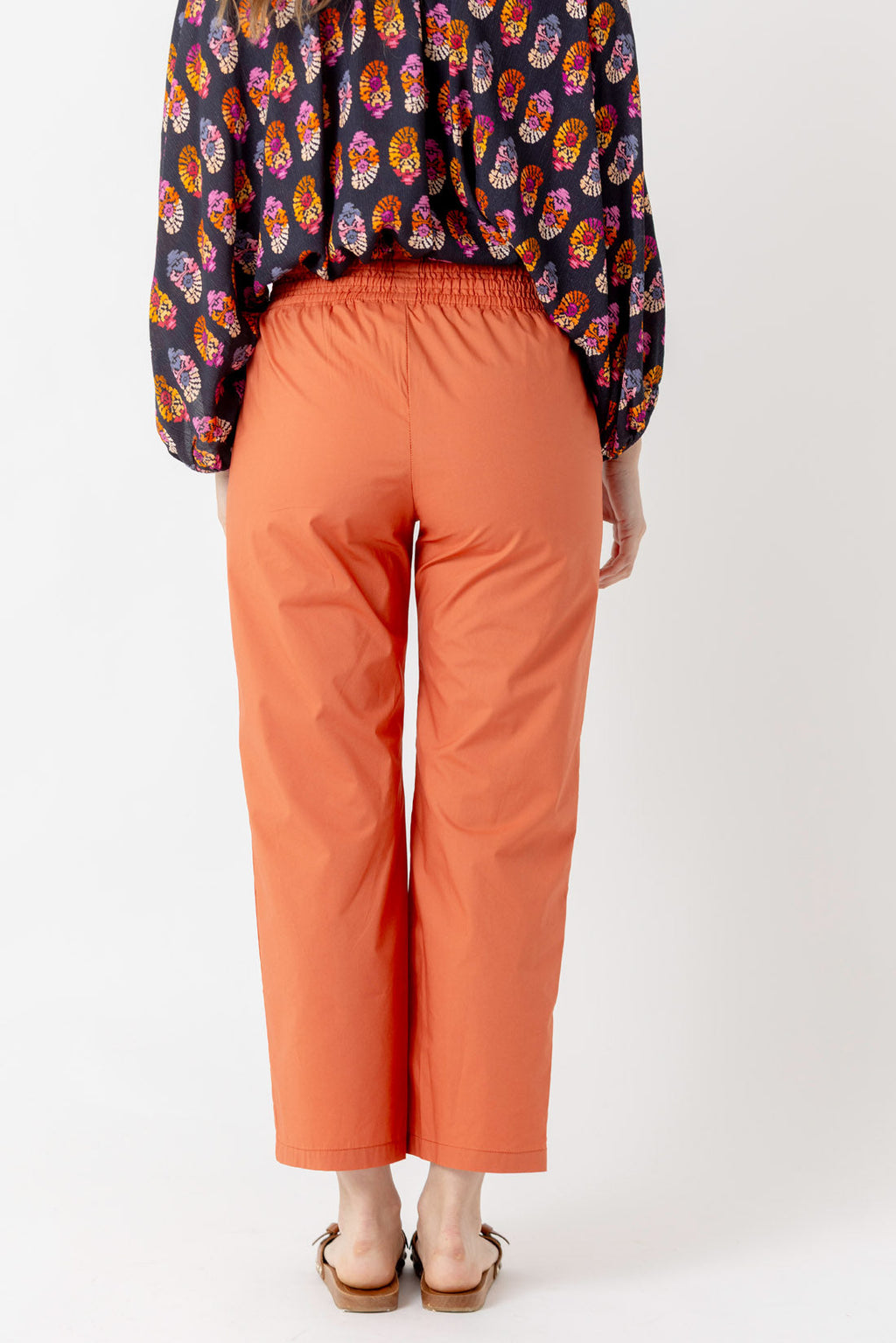 PANTALON POPELIN CALABAZA