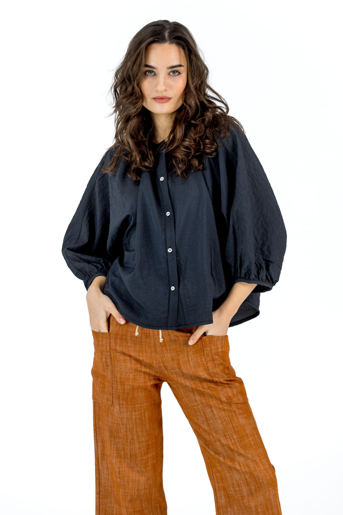 CAMISA PARMA NEGRA