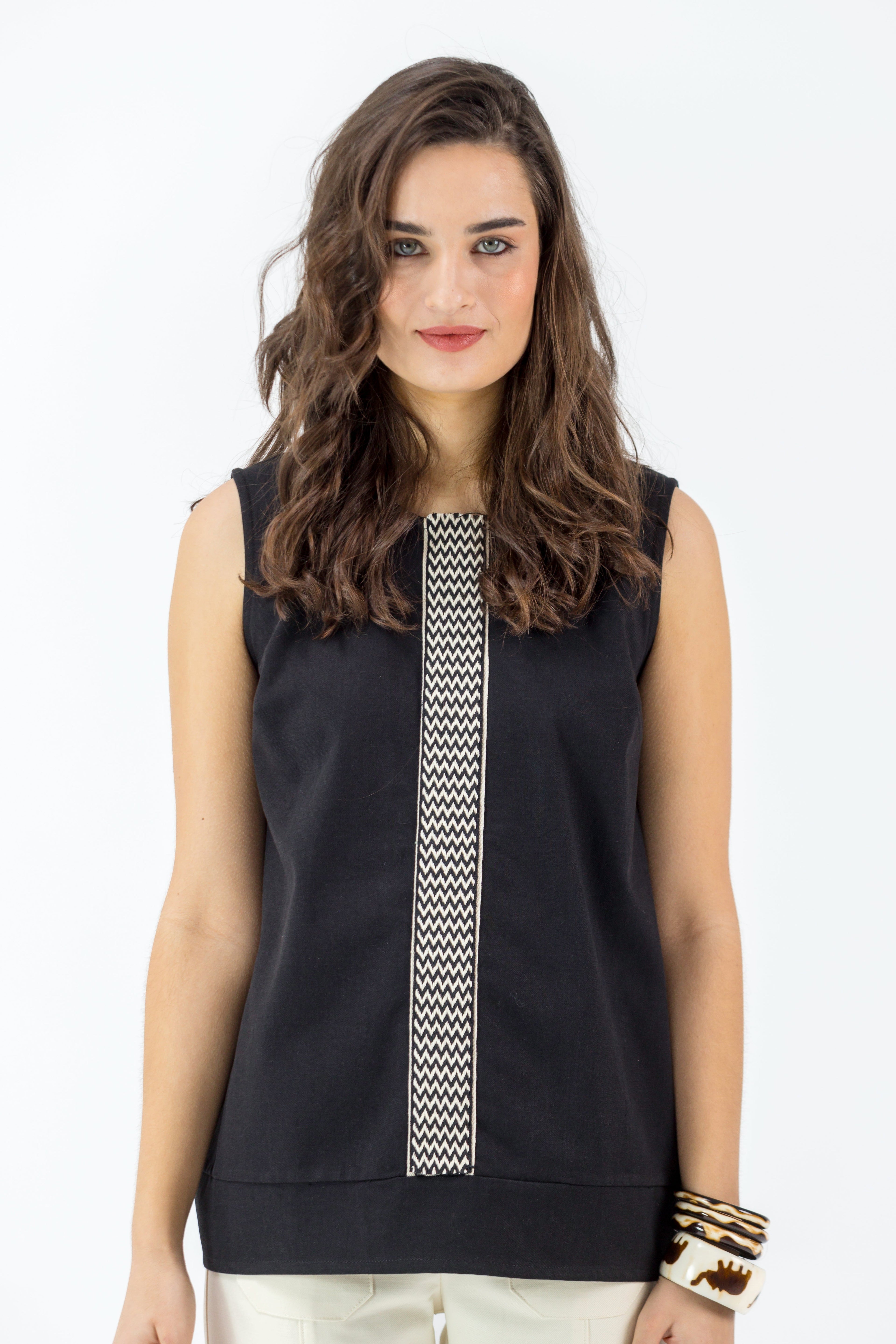 TOP PALMER NEGRO